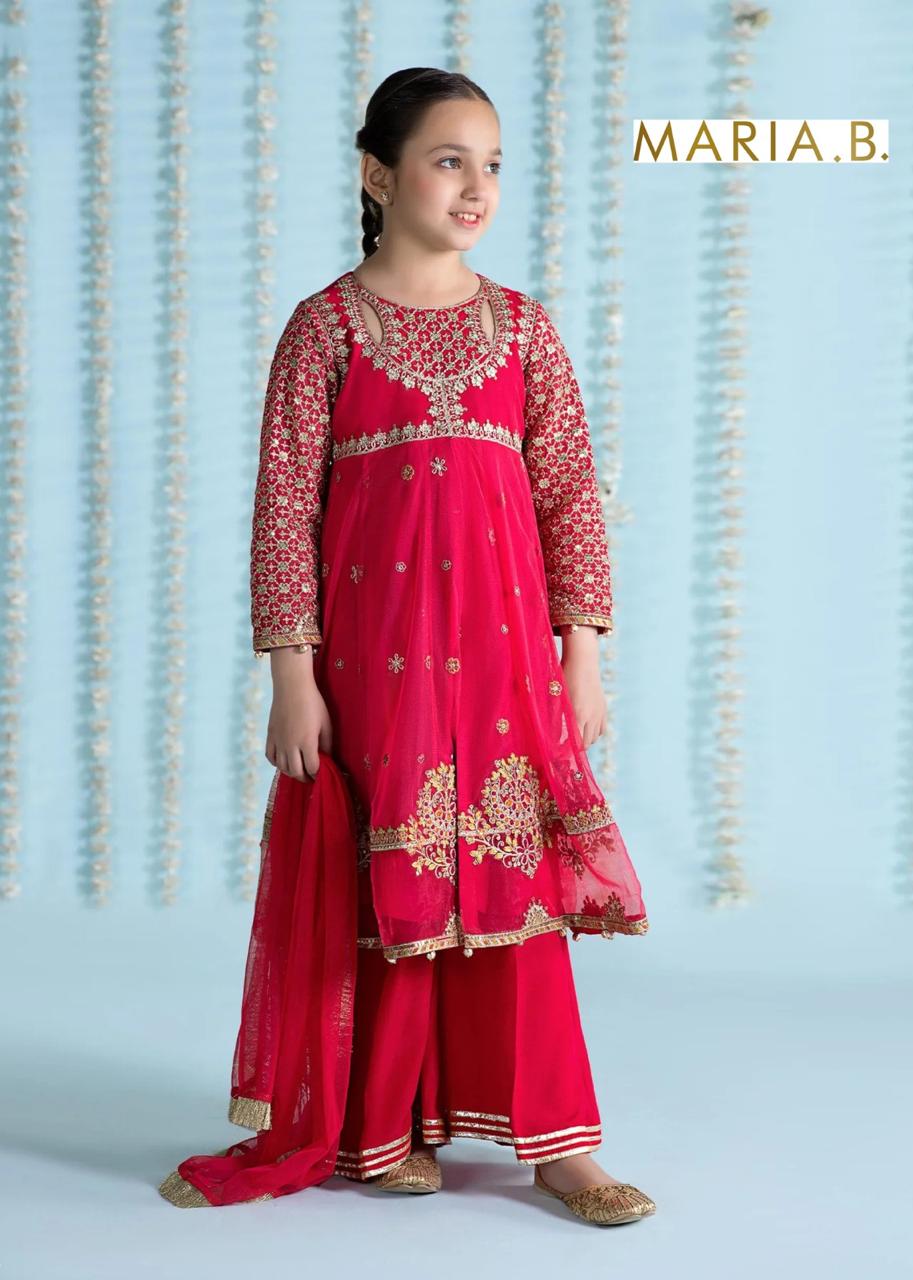Maria B Kids 2 Piece Embroidered lawn