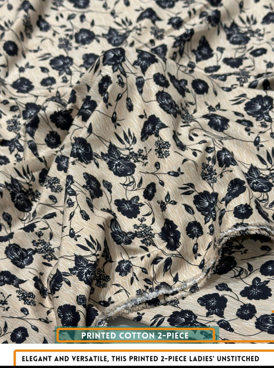 2 Piece Printed Summer Cotton