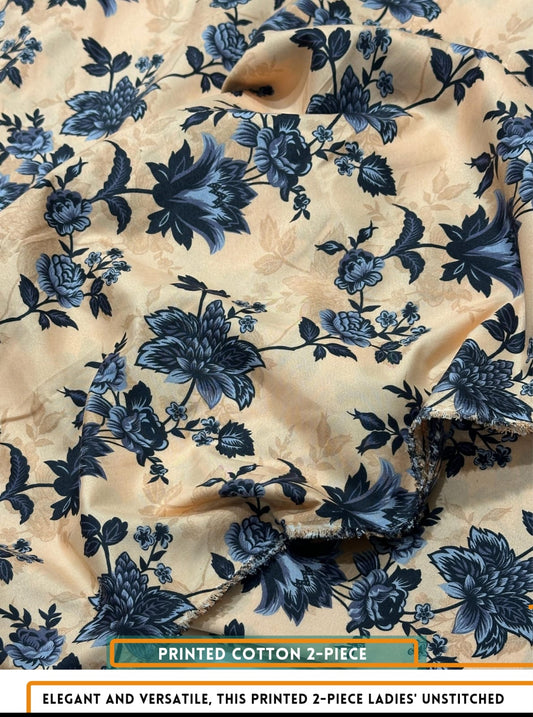 2 Piece Printed Summer Cotton