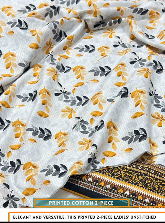 2 Piece Printed Summer Cotton