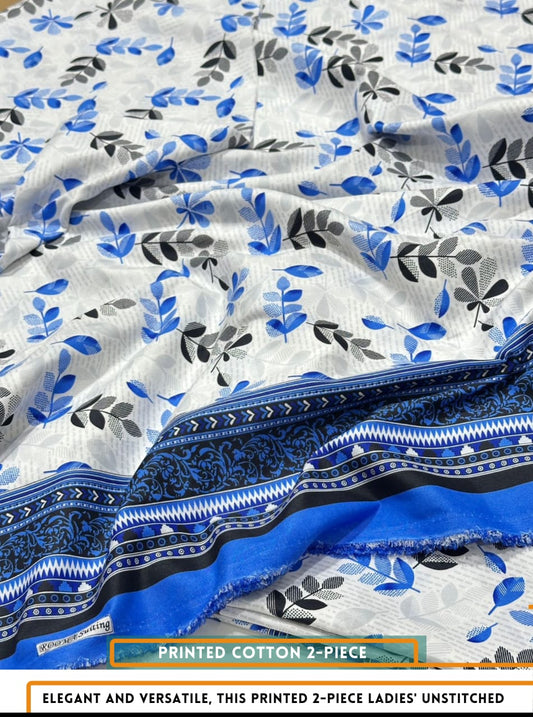 2 Piece Printed Summer Cotton