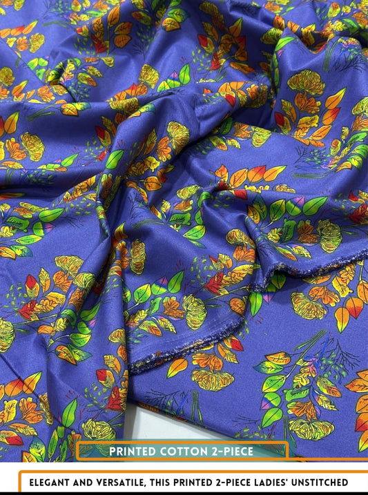 2 Piece Printed Summer Cotton