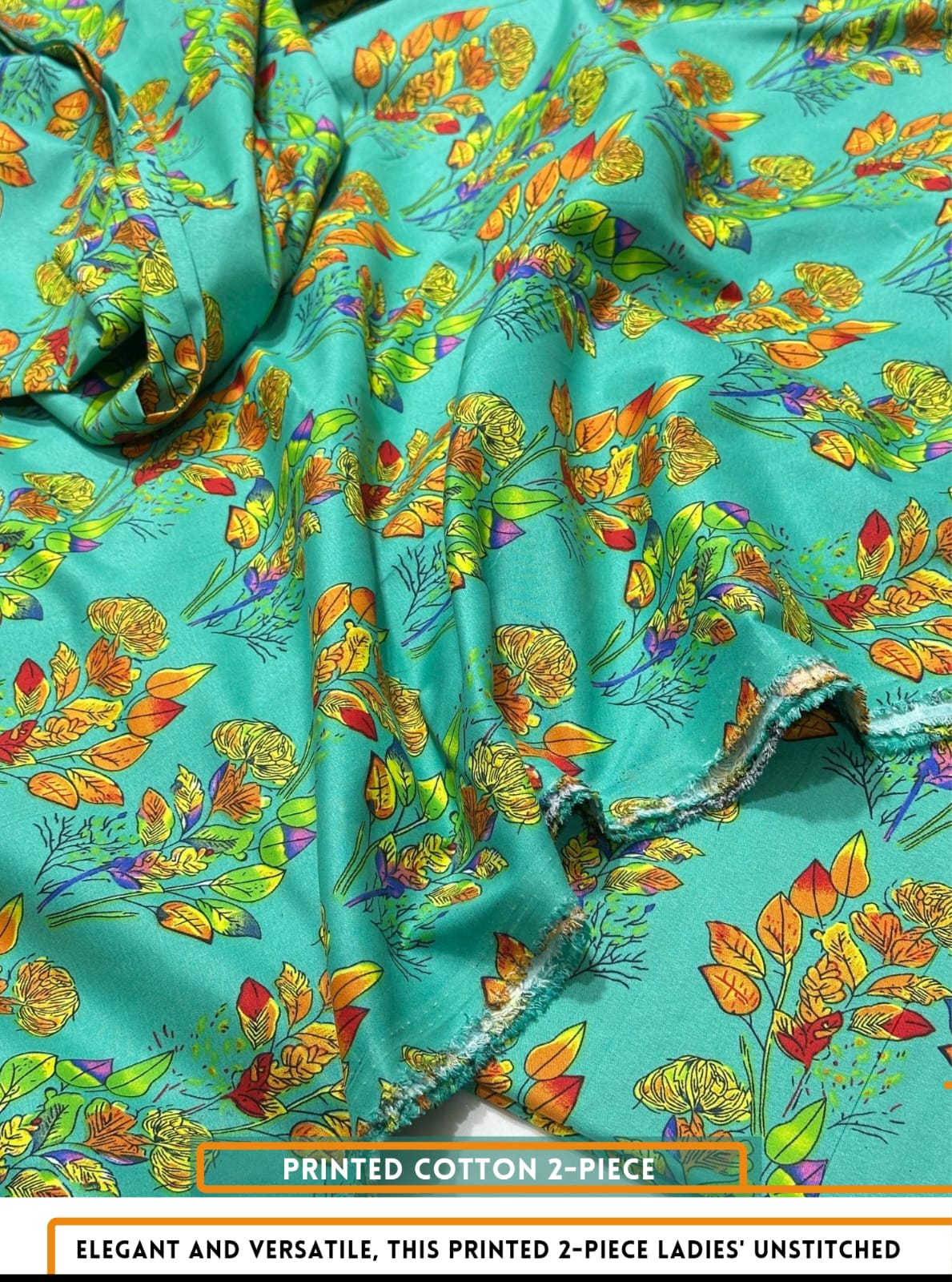 2 Piece Printed Summer Cotton