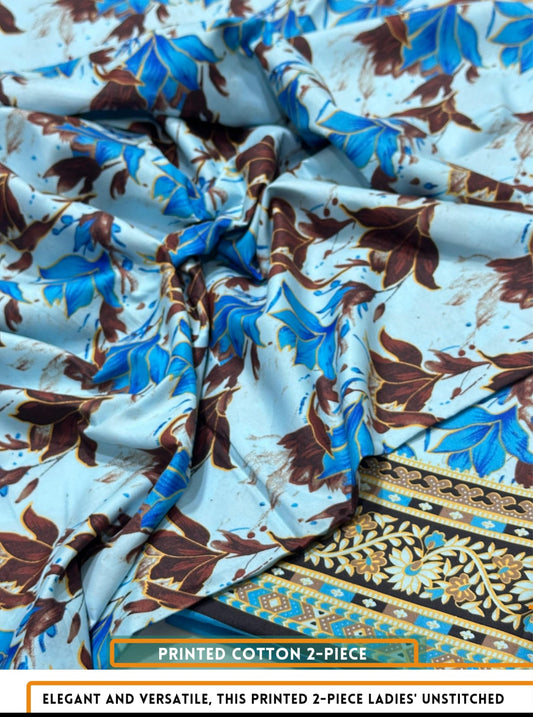 2 Piece Printed Summer Cotton