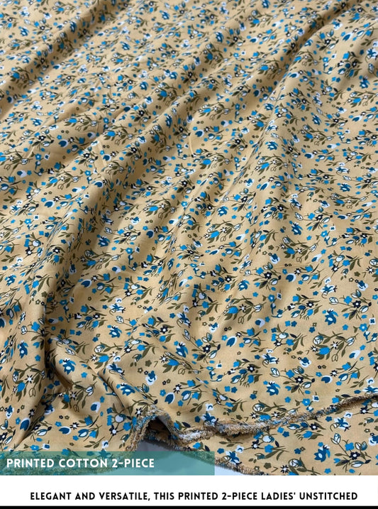 2 Piece Printed Summer Cotton