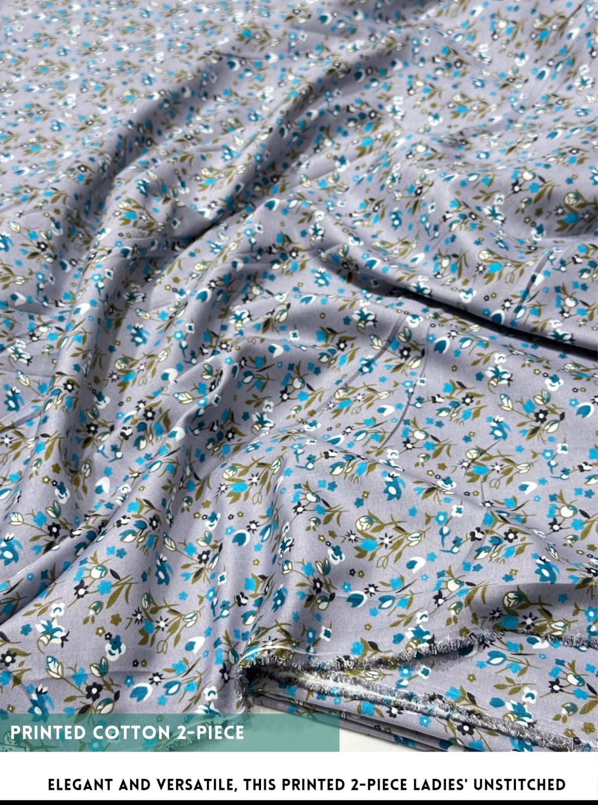 2 Piece Printed Summer Cotton