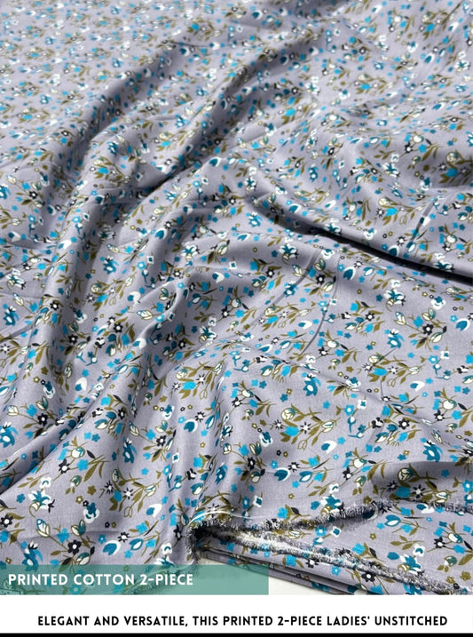 2 Piece Printed Summer Cotton