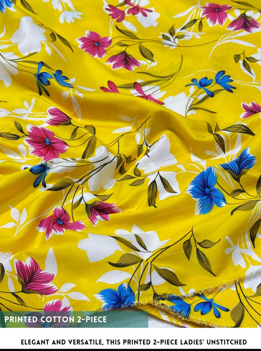 2 Piece Printed Summer Cotton