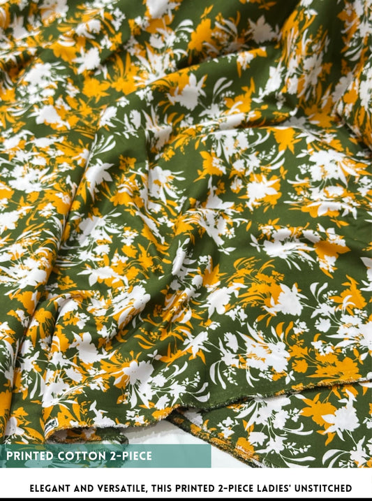 2 Piece Printed Summer Cotton