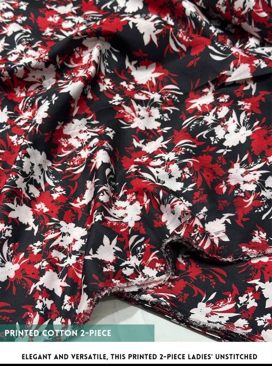 2 Piece Printed Summer Cotton