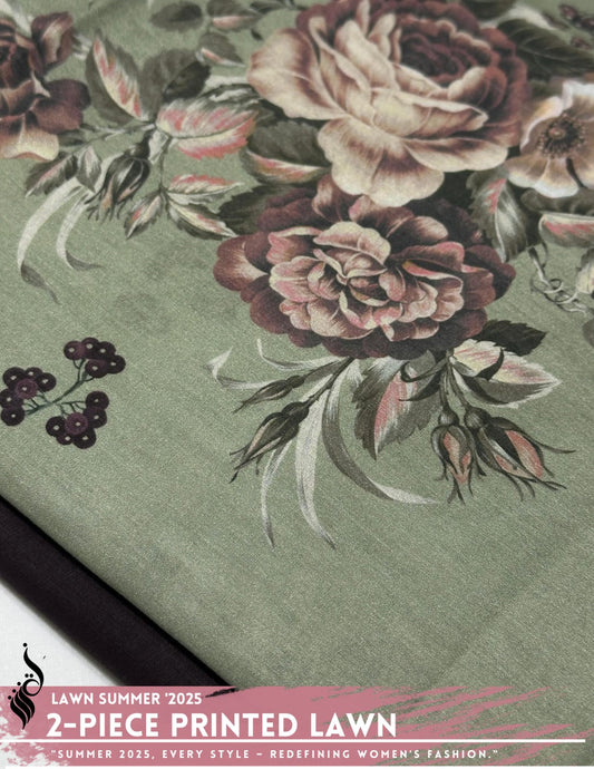 2 Piece Printed Lawn