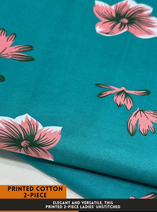 2 Piece Printed Summer Cotton