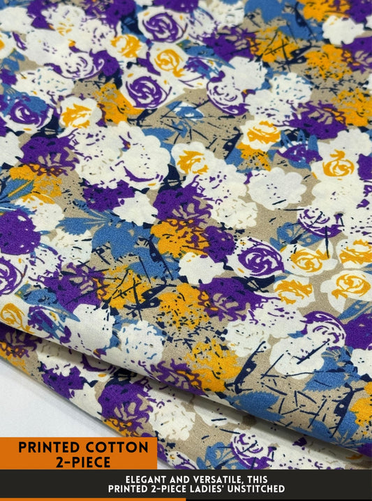 2 Piece Printed Summer Cotton