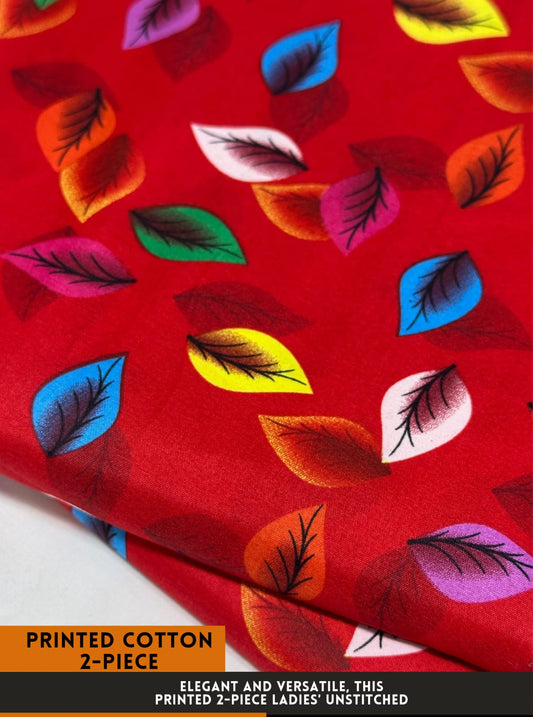 2 Piece Printed Summer Cotton