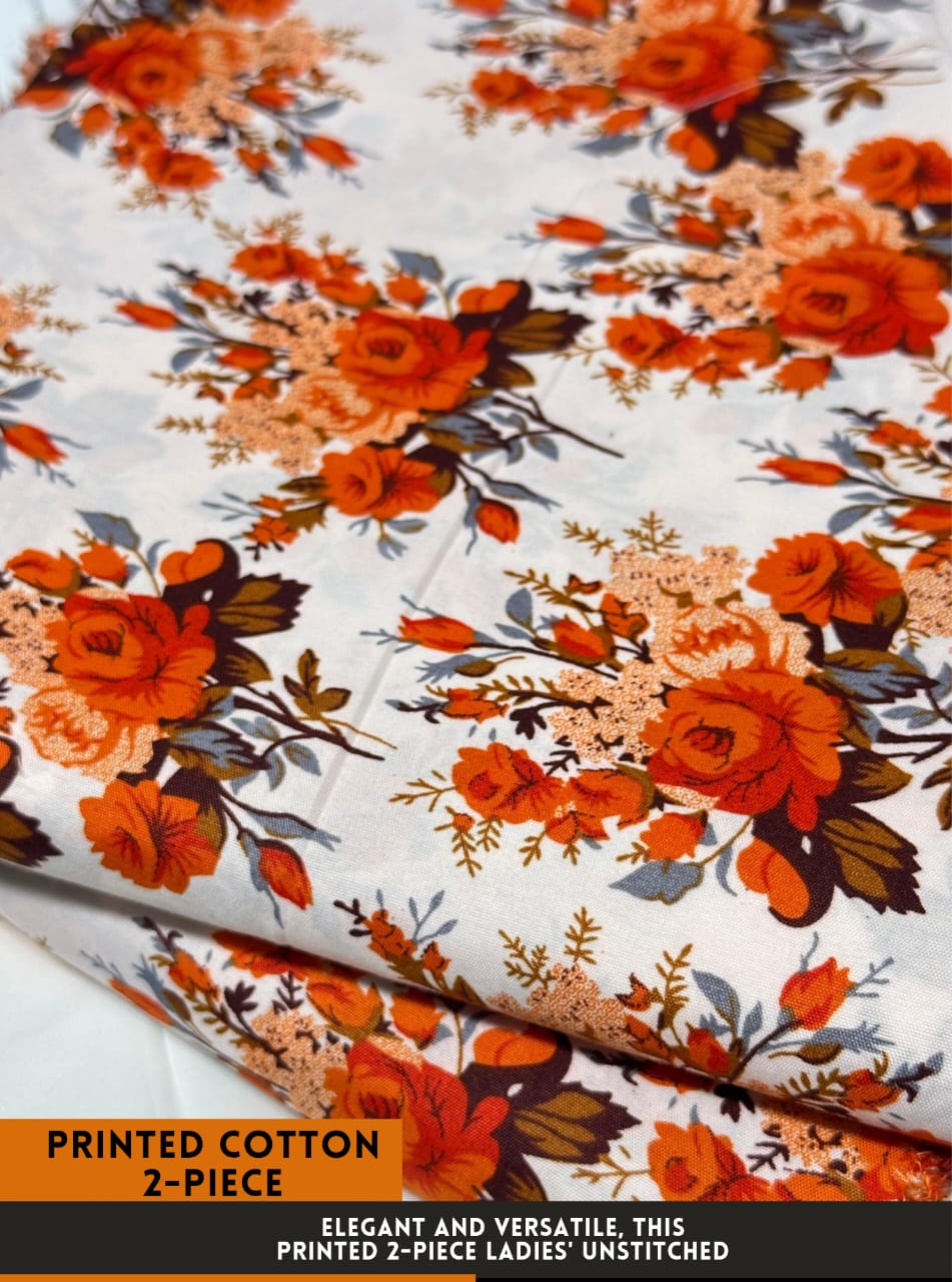 2 Piece Printed Summer Cotton
