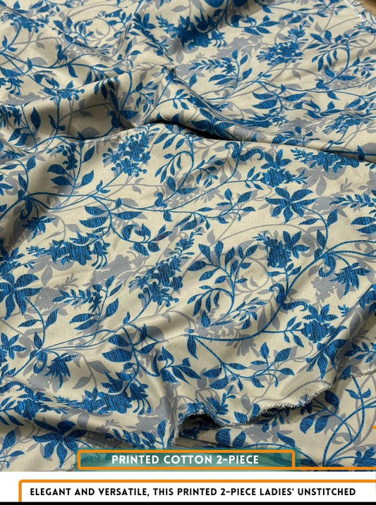 2 Piece Printed Summer Cotton