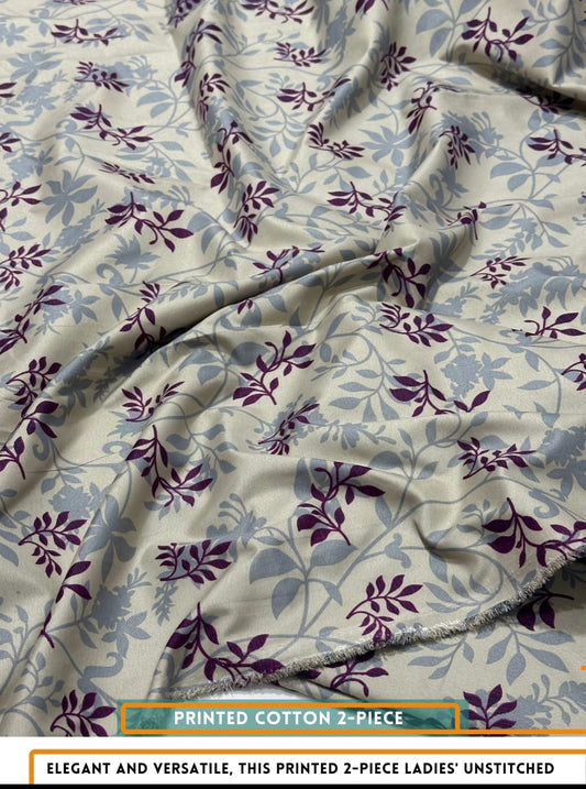 2 Piece Printed Summer Cotton