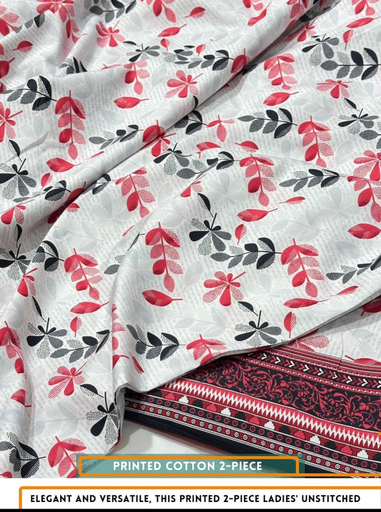 2 Piece Printed Summer Cotton